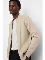 adolfo domínguez ανδρικό jacket από βαμβάκι και λινάρι - 152061622 μπεζ