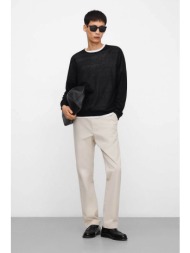 adolfo domínguez ανδρικό παντελόνι chino regular fit - 168561036 εκρού