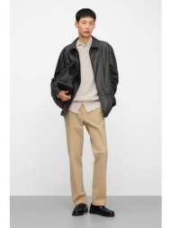adolfo domínguez ανδρικό παντελόνι chino regular fit - 168561036 μπεζ