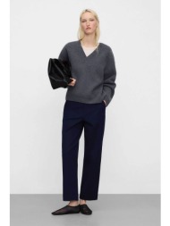 adolfo domínguez γυναικείο παντελόνι chinos straight fit - 268072385 μπλε