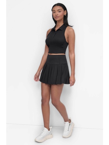 dkny γυναικεία φούστα με πλισέ σχέδιο - dp6k1012 μαύρο