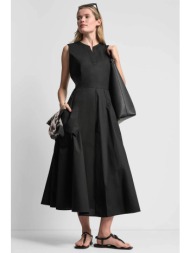 dkny γυναικείο φόρεμα αμάνικο - dj6d9193 μαύρο