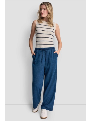 dkny γυναικείο denim παντελόνι straight fit - dj6p3136