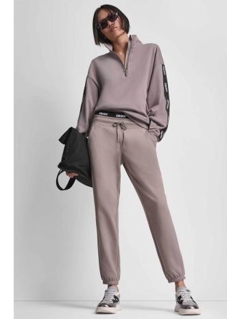 dkny γυναικείο παντελόνι φόρμας - dp6p3857 μπεζ