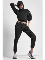 dkny γυναικείο παντελόνι φόρμας - dp6p3857 μαύρο