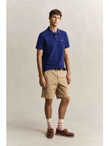 gant ανδρική βερμούδα chino regular fit - 205620 μπεζ σε προσφορά