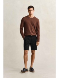 gant ανδρική βερμούδα chino regular fit - 205620 μαύρο