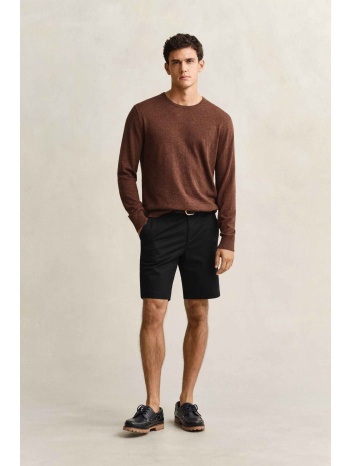 gant ανδρική βερμούδα chino regular fit - 205620 μαύρο σε προσφορά