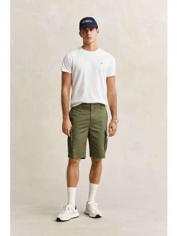 gant ανδρική βερμούδα cargo regular fit - 205630 λαδί σε προσφορά