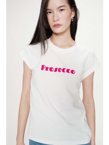 grace & mila γυναικείο t-shirt regular fit με lettering σε προσφορά