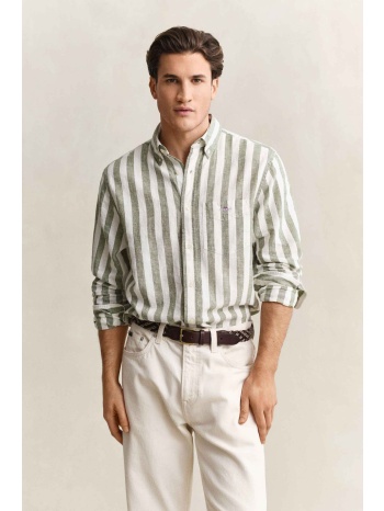 gant ανδρικό πουκάμισο button down με ριγέ σχέδιο και τσέπη σε προσφορά