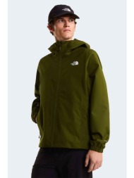 the north face ανδρικό μπουφάν με κουκούλα `quest dryvent™` - nf0a8g0rbri1 λαδί