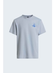 the north face unisex t-shirt `mountain celebration regular` - nf0a8g9zfm21 γαλάζιο
