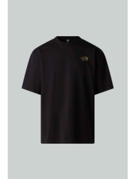 the north face ανδρικό t-shirt `plant & flora oversized` - nf0a8gb3jk31 μαύρο