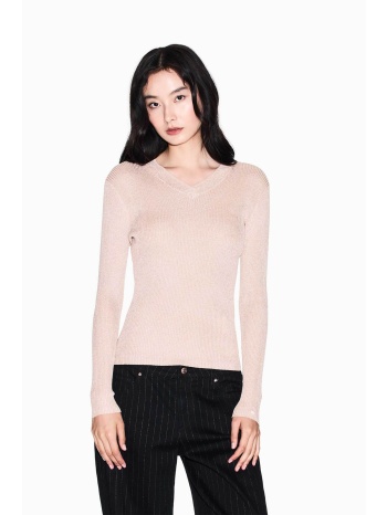 armani exchange γυναικεία πλεκτή μπλούζα με v λαιμόκοψη  σε προσφορά