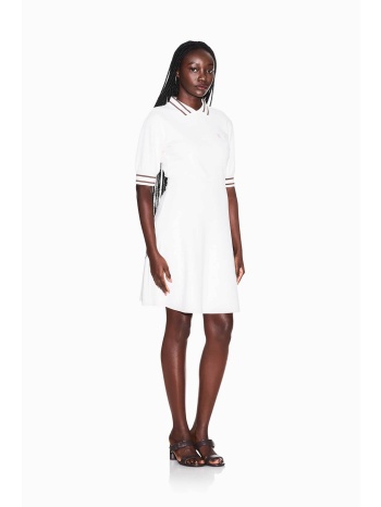 armani exchange γυναικείο mini φόρεμα πόλο ribbed με σε προσφορά