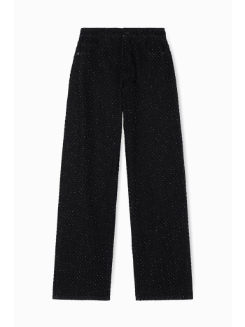 armani exchange γυναικείο τζιν παντελόνι με στρας relaxed σε προσφορά