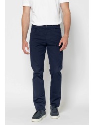 the bostonians ανδρικό casual παντελόνι πεντάτσεπο regular fit - cj0362026 μπλε marine