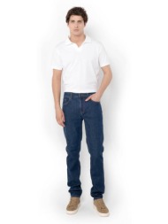 the bostonians ανδρικό τζιν παντελόνι πεντάτσεπο regular fit - cj2501303 denim blue