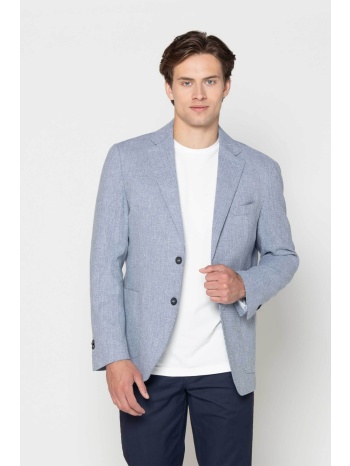 the bostonians ανδρικό σακάκι regular fit `dobby` - j00670 σε προσφορά