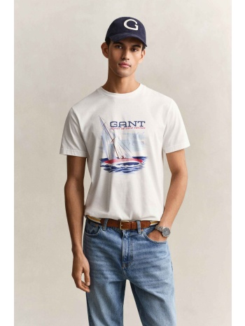 gant ανδρικό t-shirt με graphic print regular fit - 2003444 σε προσφορά