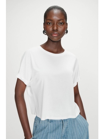 grace & mila γυναικείο t-shirt oversized μονόχρωμο `parma` σε προσφορά