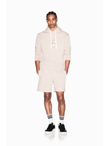 armani exchange ανδρική βερμούδα μονόχρωμη relaxed fit  σε προσφορά