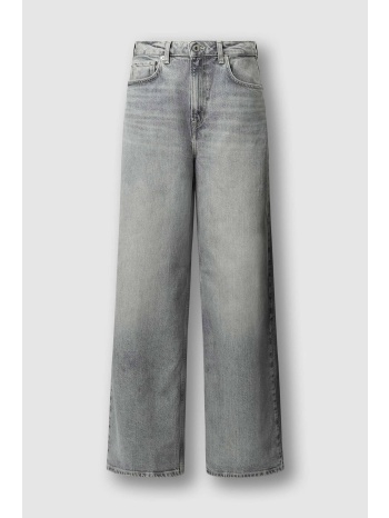 pepe jeans γυναικείο τζιν παντελόνι πεντάτσεπο wide fit σε προσφορά