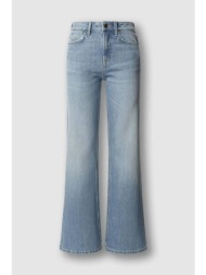 pepe jeans γυναικείο τζιν παντελόνι high-rise flare fit `willa` - pl20508052vc2 denim blue