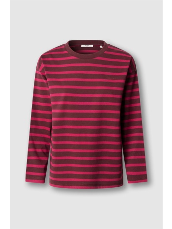 pepe jeans γυναικεία μπλούζα με ριγέ σχέδιο `banilla`  σε προσφορά