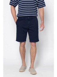 the bostonians ανδρική βερμούδα chino regular fit - en0342026 μπλε marine