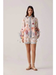 noib γυναικείο πουκάμισο `thais` - thais shirt/ss26 πολύχρωμο