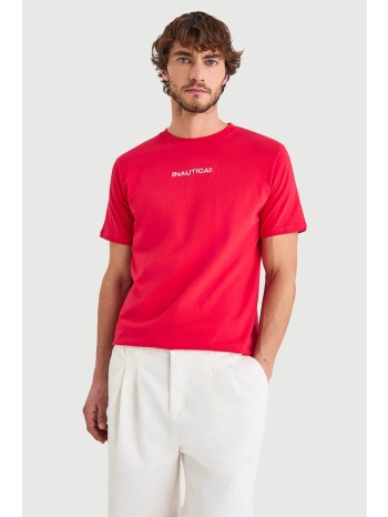 nautica ανδρικό t-shirt με λογότυπο `ramon` - n1v01374 σε προσφορά
