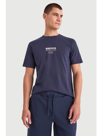 nautica ανδρικό t-shirt με λογότυπο `sirena` - n1v03945 σε προσφορά