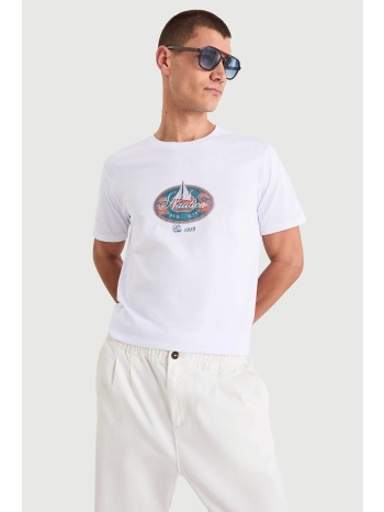 nautica ανδρικό t-shirt με graphic print `mosa` - n1v03976 σε προσφορά