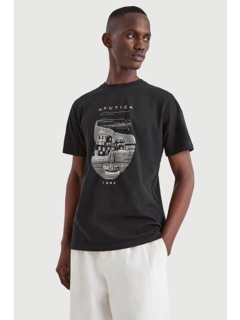nautica ανδρικό t-shirt με graphic print `kanan` - n1v03977 σε προσφορά