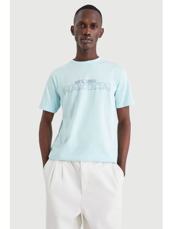 nautica ανδρικό t-shirt με graphic print `medway`  σε προσφορά