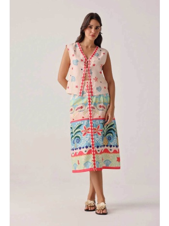 noib γυναικεία midi φούστα `kaia` - kaia skirt/ss26 σε προσφορά