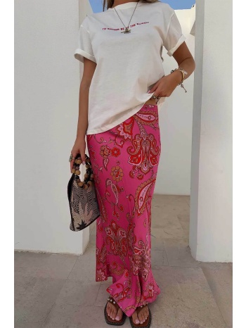 never fully dressed γυναικεία maxi φούστα `pink paisley σε προσφορά