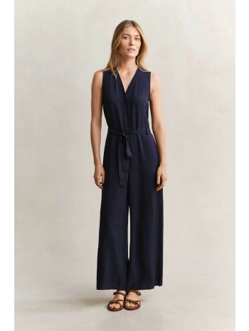 gant γυναικεία ολόσωμη φόρμα αμάνικη με ζώνη regular fit  σε προσφορά