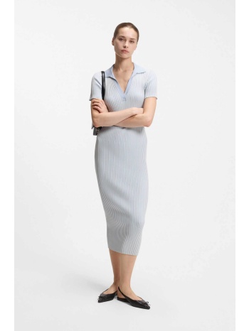 hugo boss γυναικείο midi φόρεμα ribbed `sunsyry` - 50557773 σε προσφορά