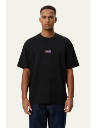 les deux ανδρικό t-shirt loose fit `chase sport` - 1001535 μαύρο