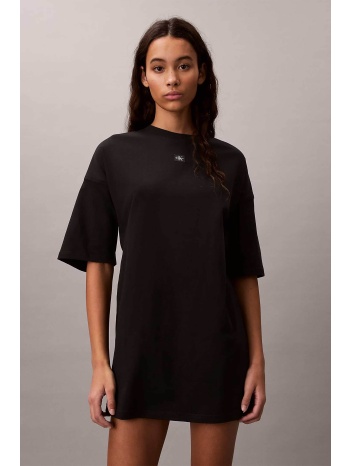 calvin klein jeans γυναικείο mini φόρεμα t-shirt με logo