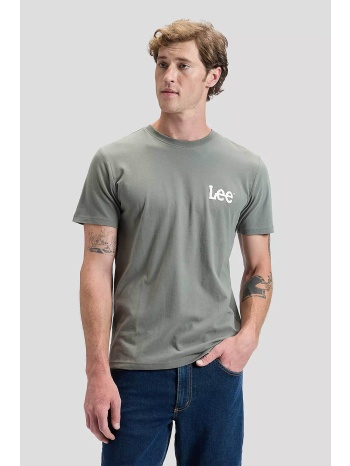 lee® ανδρικό t-shirt με logo print regular fit `woobly` 