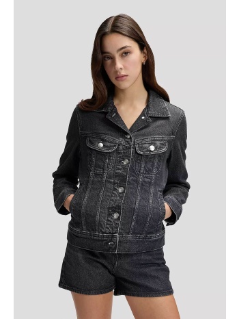 lee® γυναικείο denim jacket με τσέπες στο στήθος `rider