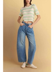 attrativo γυναικείο τζιν παντελόνι πεντάτσεπο loose fit - 9922931 denim blue ανοιχτό