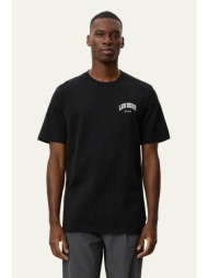 les deux ανδρικό t-shirt regular fit `brady hoop` - 1001473 μαύρο