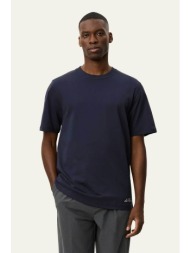 les deux ανδρικό t-shirt regular fit `ben artist` - 1001565 μπλε σκούρο