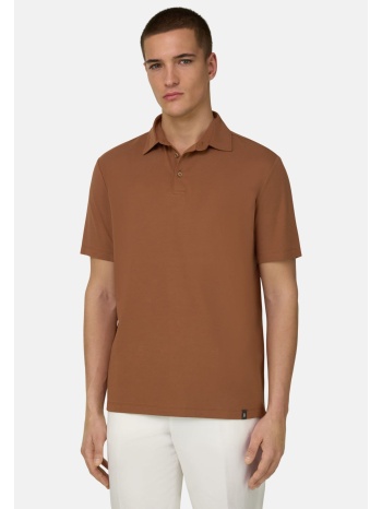 boggi milano ανδρική πόλο μπλούζα μονόχρωμη regular fit