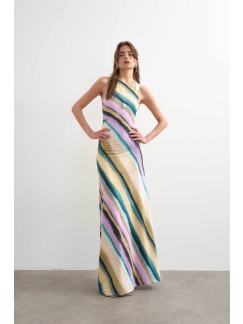 topshop γυναικείο maxi φόρεμα `ane` - 31000772 πολύχρωμο